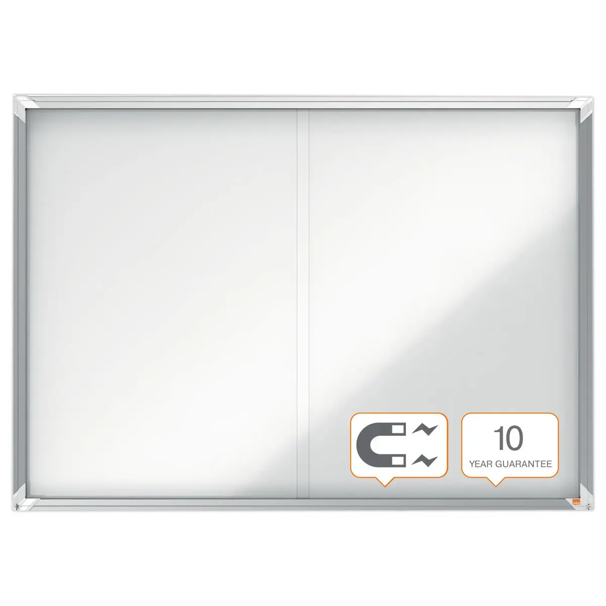 Vitrine d'intérieur magnétique Premium Plus - 18 x A4 - NOBO