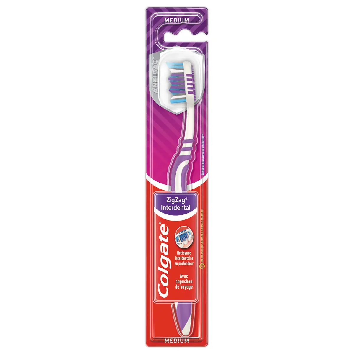 Brosse à dents Colgate Zig Zag Medium
