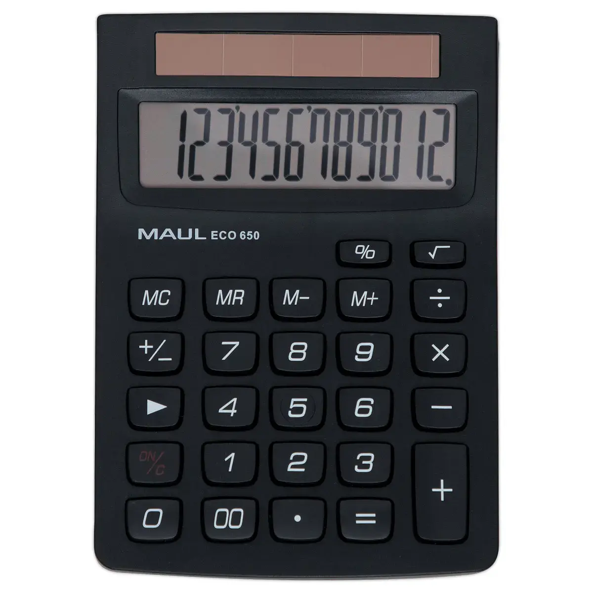Calculatrice de bureau ECO 650, 12 chiffres