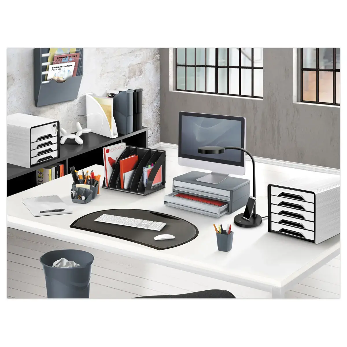 Porte-revues CEP PRO GLOSS  Blanc 