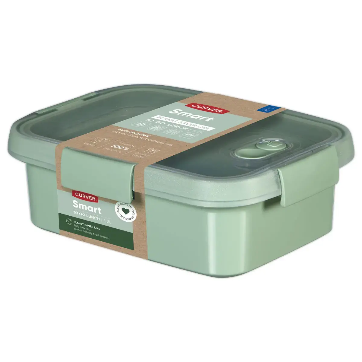 Bo&icirc;te alimentaire h&eacute;mertique 1L avec couverts - Curver 