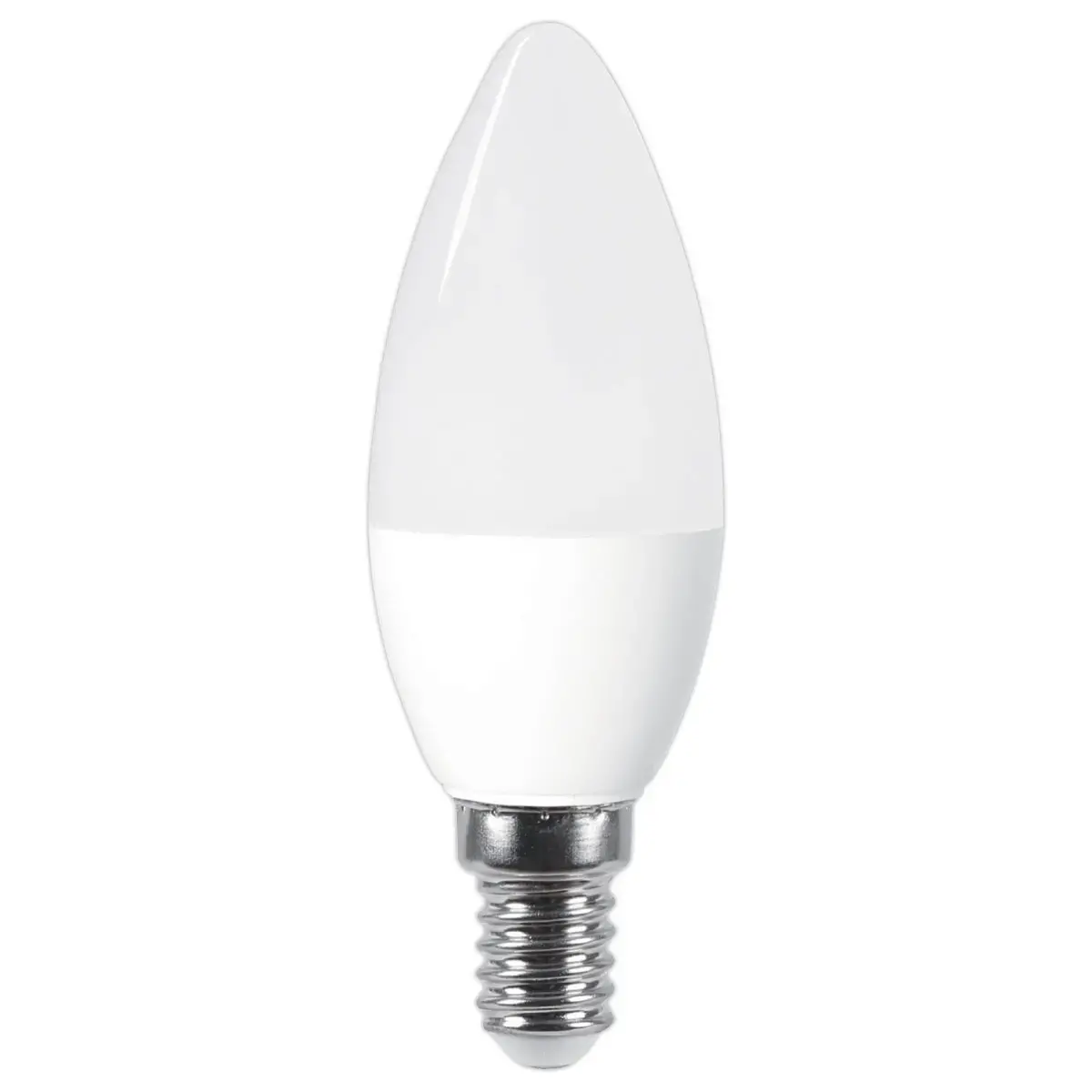Ampoule LED flamme E14 4,9W 470LM 4000K opale