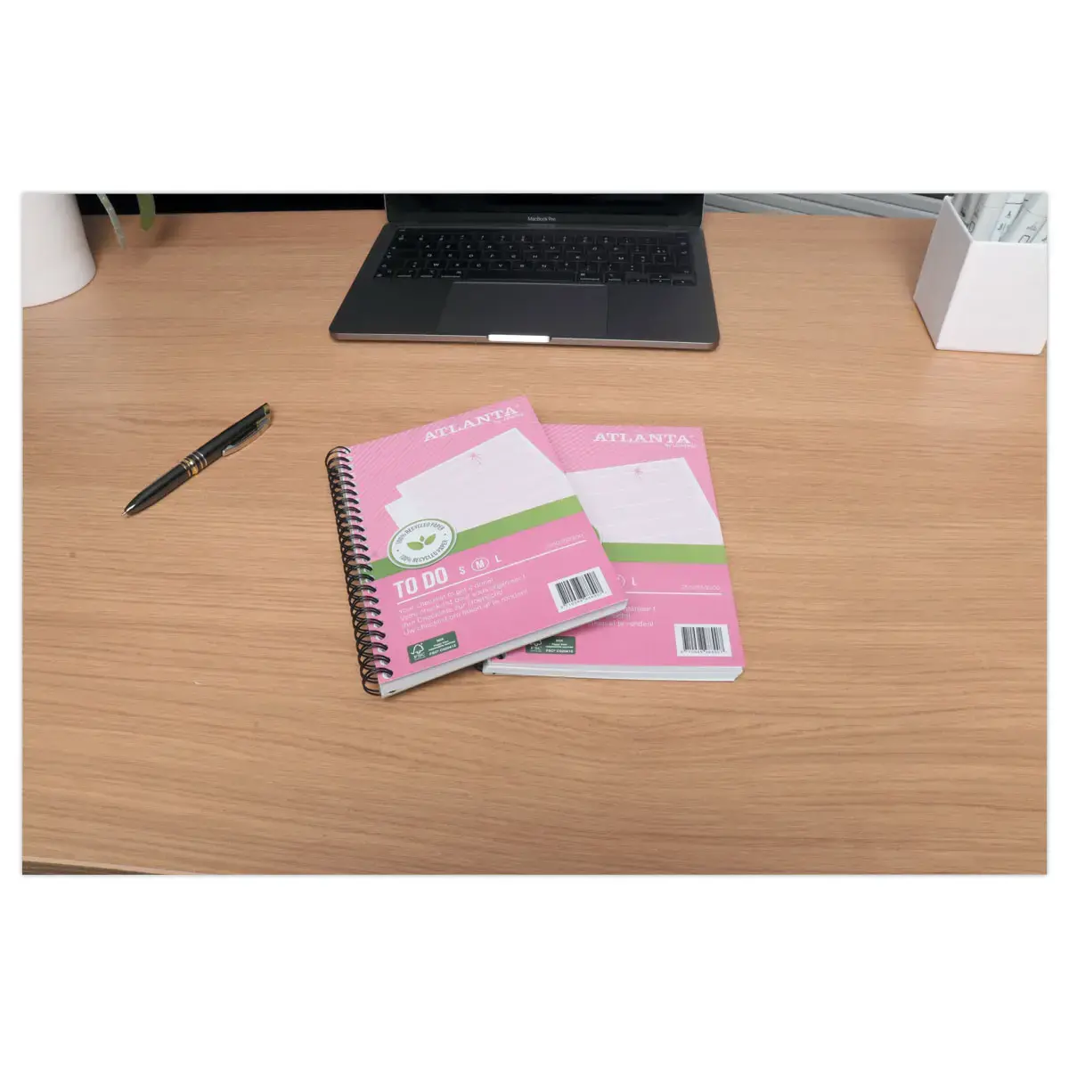 Carnet Atlanta " To do " - 19,5 x 12,5 cm - Rose - Djois