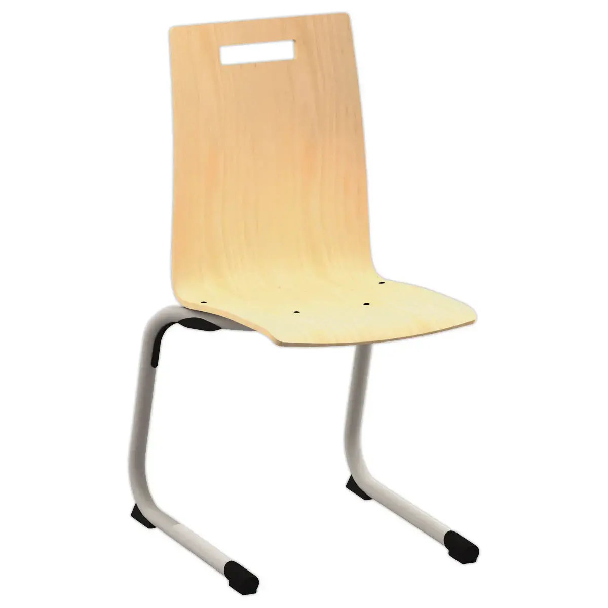 Chaise GALLA AST bois / aluminium montée