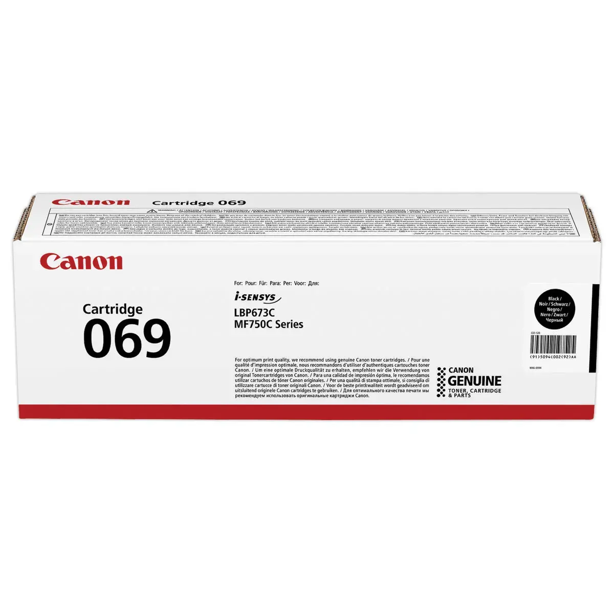 Toner CANON 069 Noir