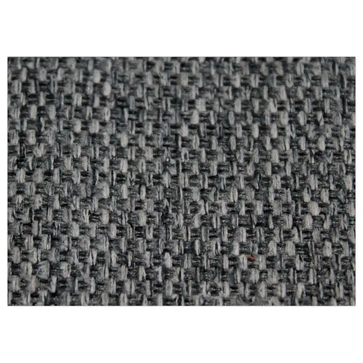 2 Fauteuils Tissu gris 4 pieds métal montés