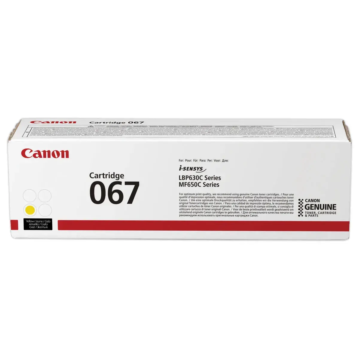 Toner CANON 067 Jaune