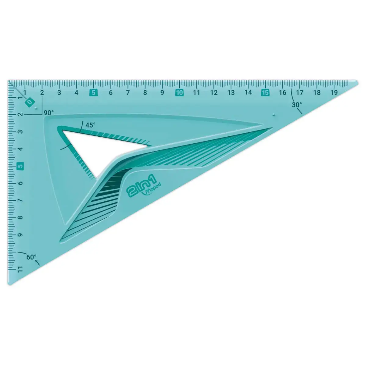 Kit 4 instruments incassables, colorisassortis bleu ou vert - Maped 