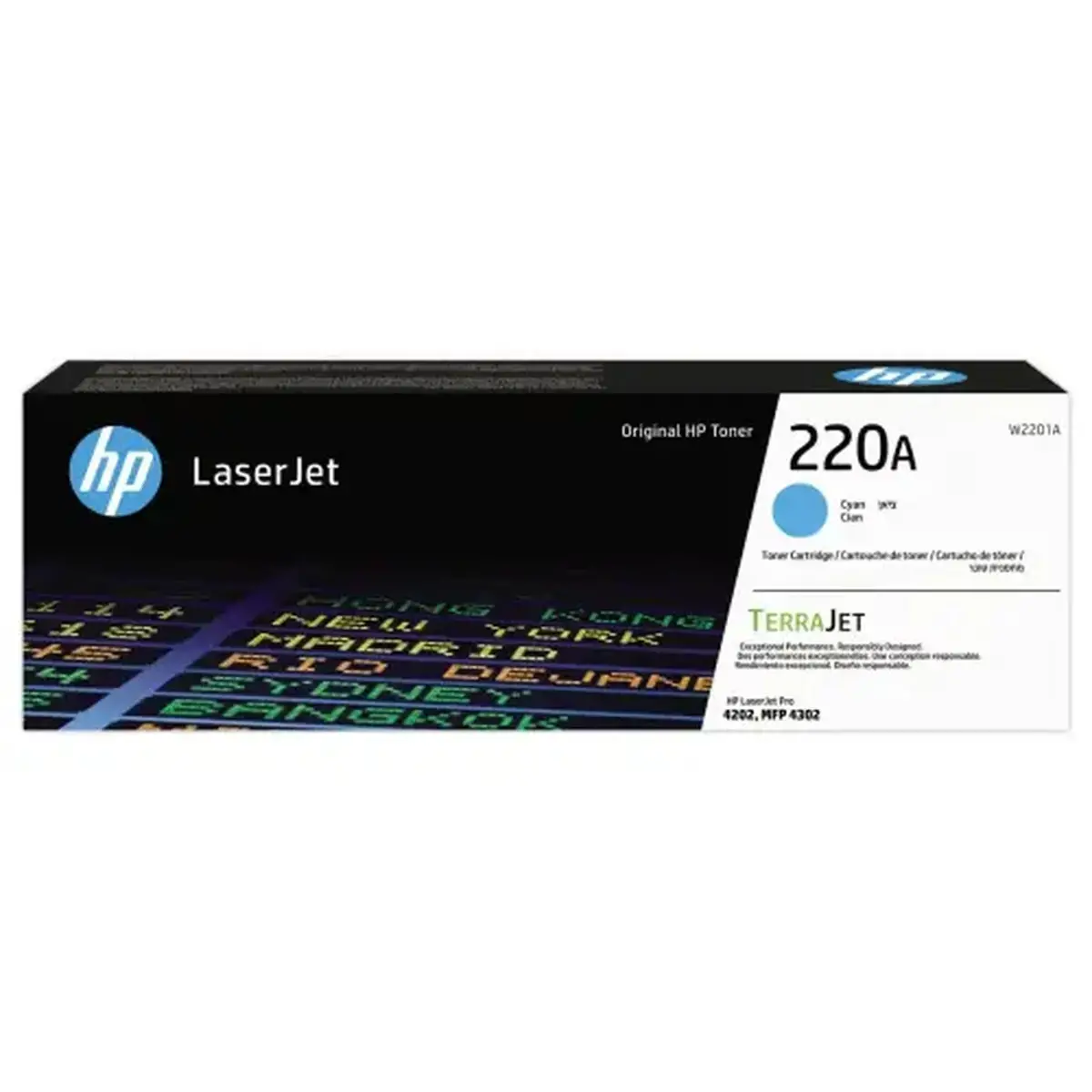 Toner 220A TERRAJET - Cyan - HP