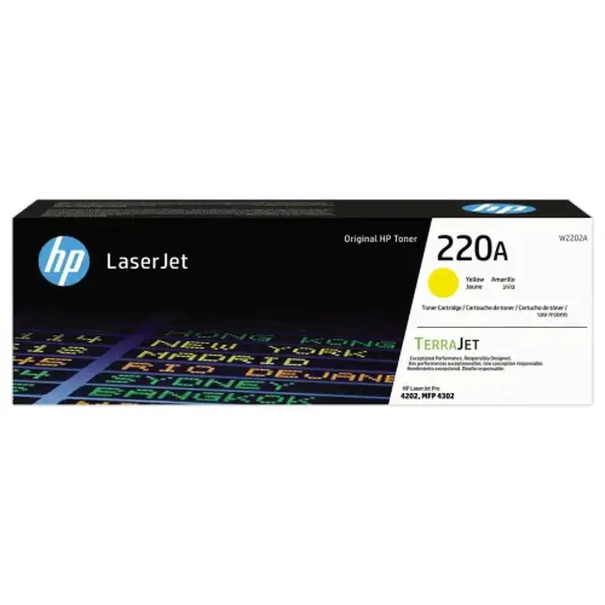 Toner HP 220A TERRAJET- Jaune