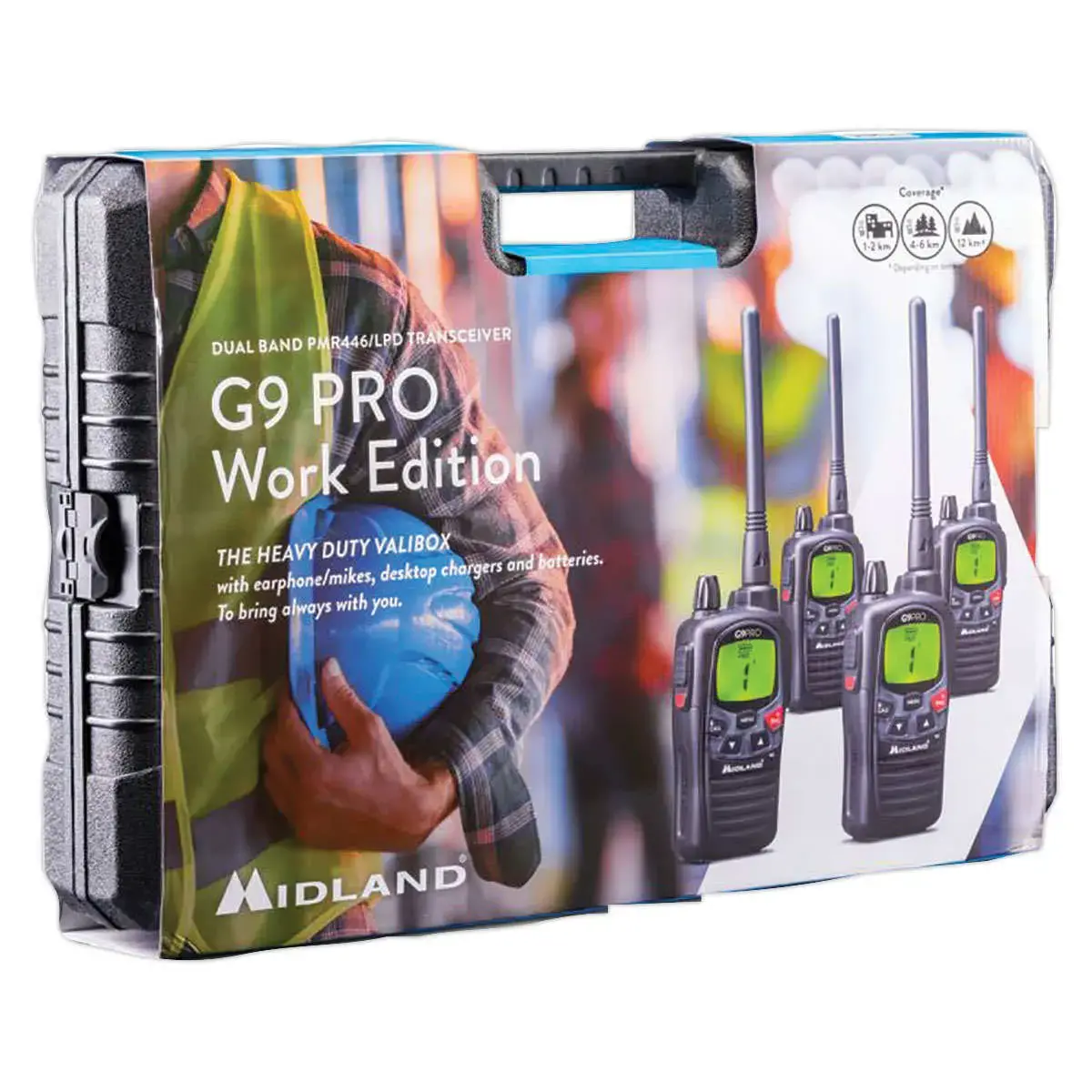 Talkie-Walkie PMR446 G9 Pro Valibox