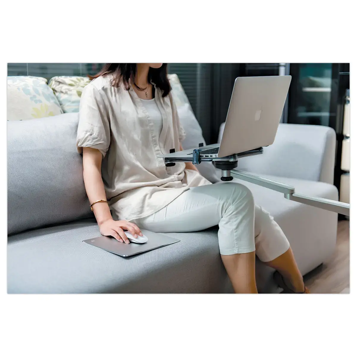 Tapis de souris en aluminium 