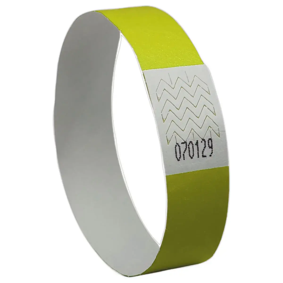 500 Bracelets Tyvek - Jaune - AVERY