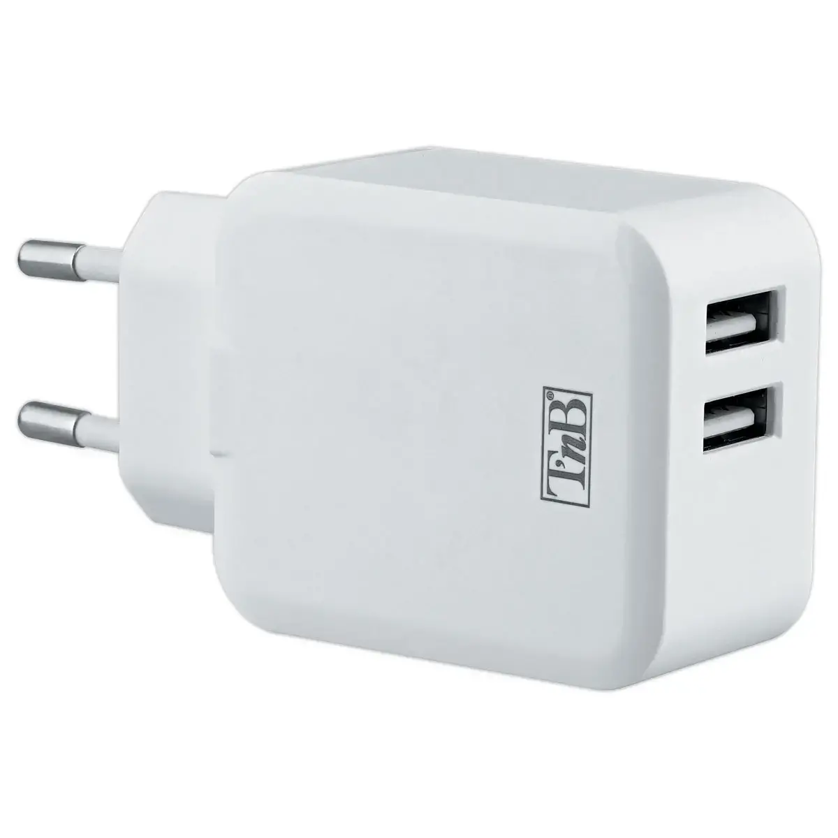 Chargeur secteur 2 ports USB-A 24W 