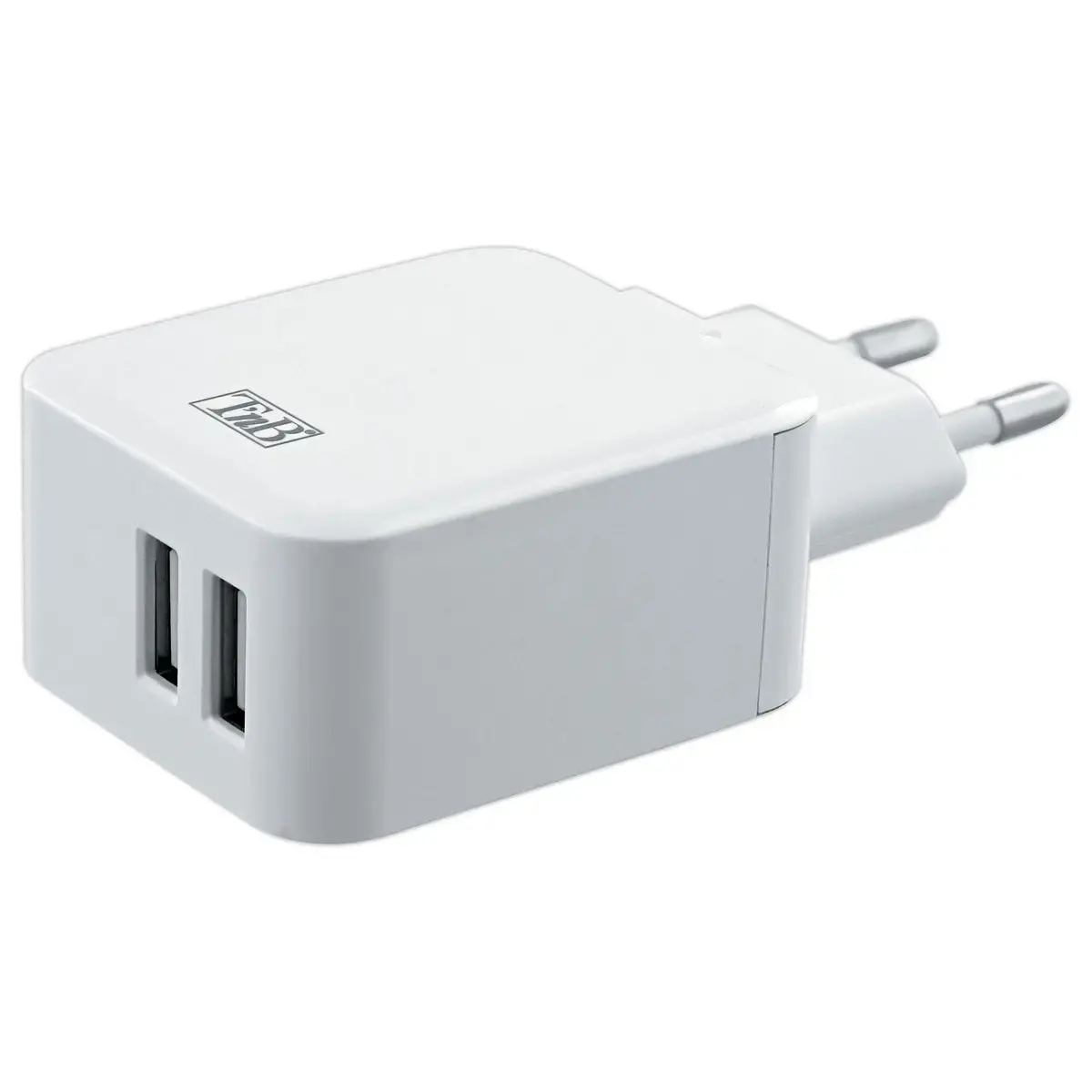 Chargeur secteur 2 ports USB-A 24W 