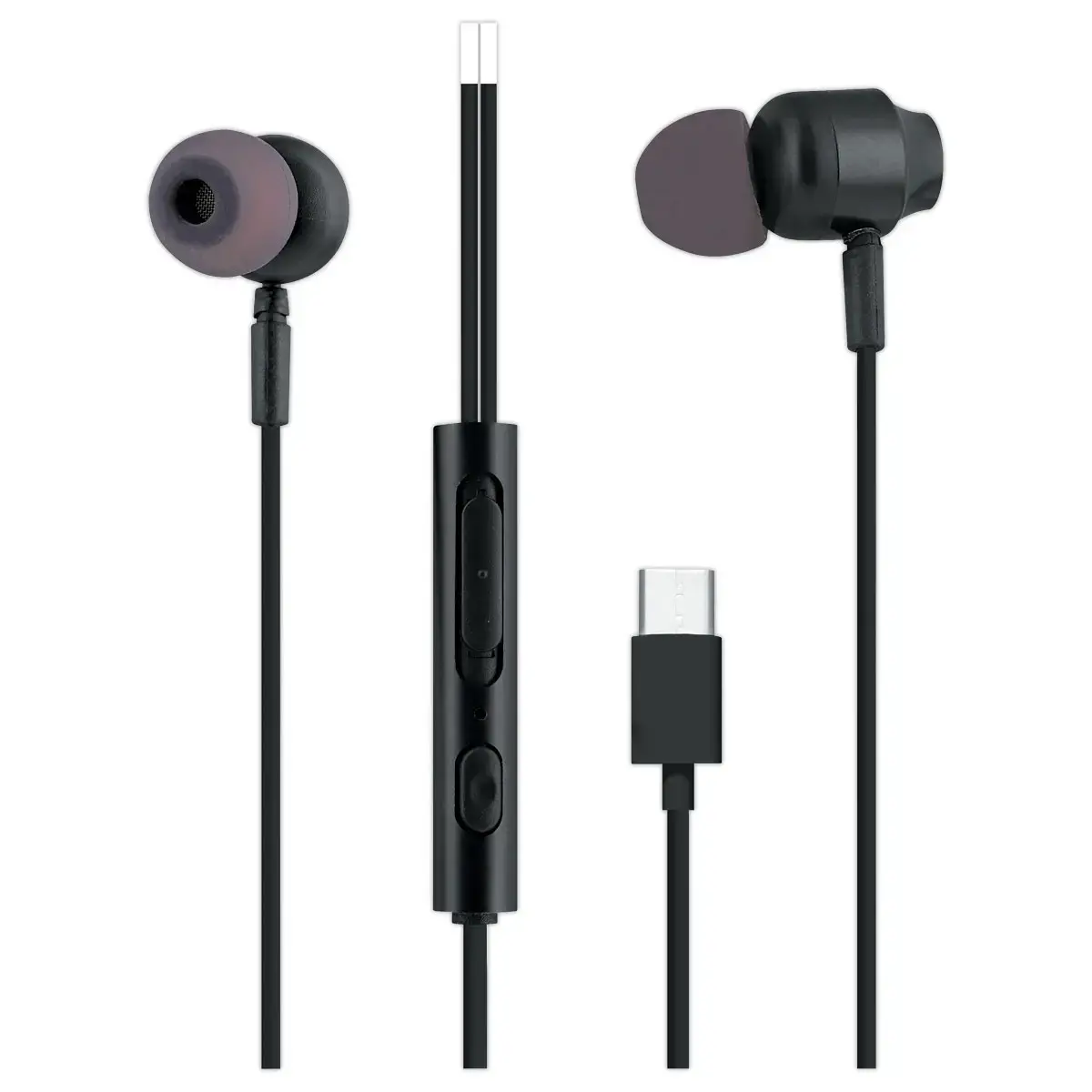 &Eacute;couteurs semi intra-auriculaires TYPE-C 