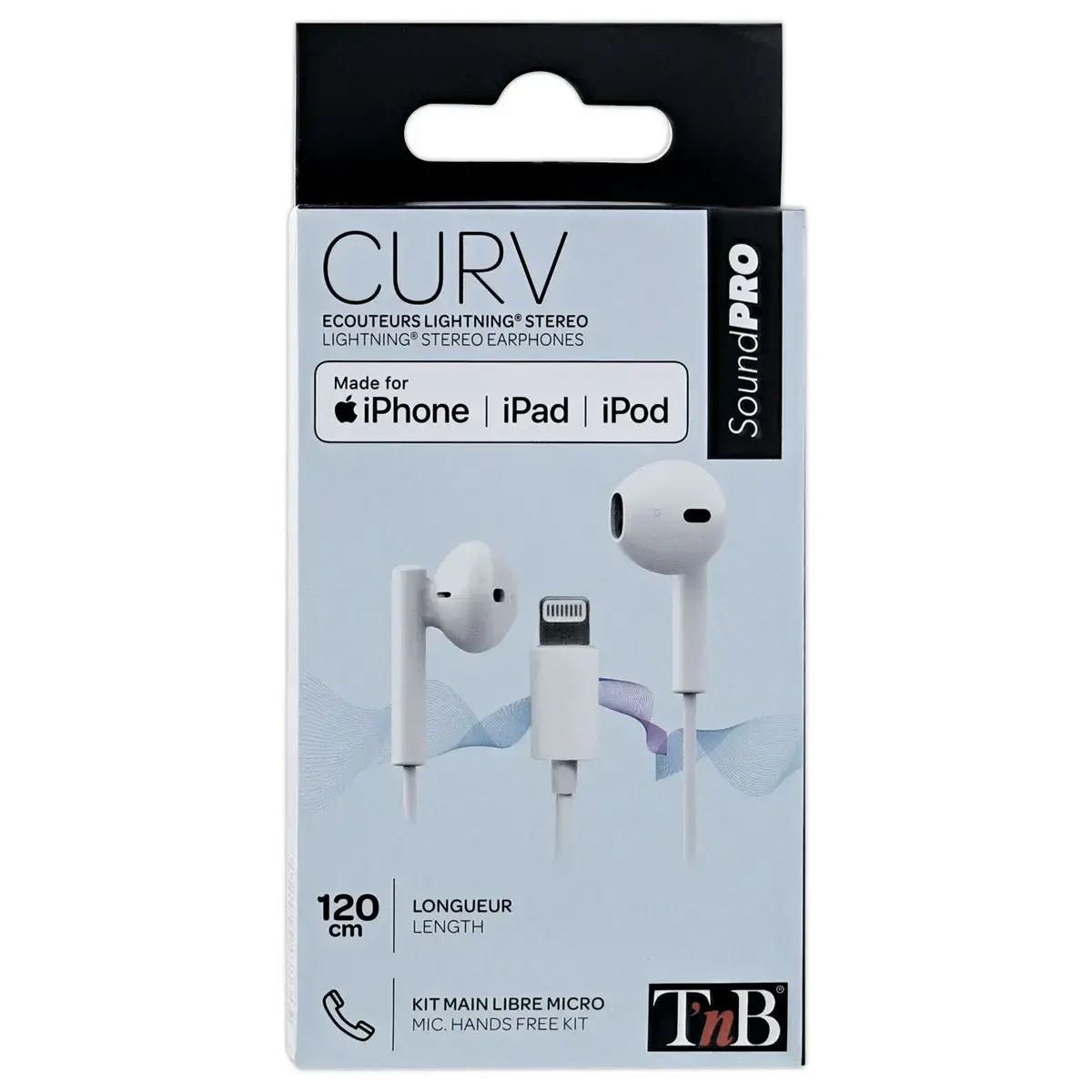 Écouteurs semi intra-auriculaires Lightning