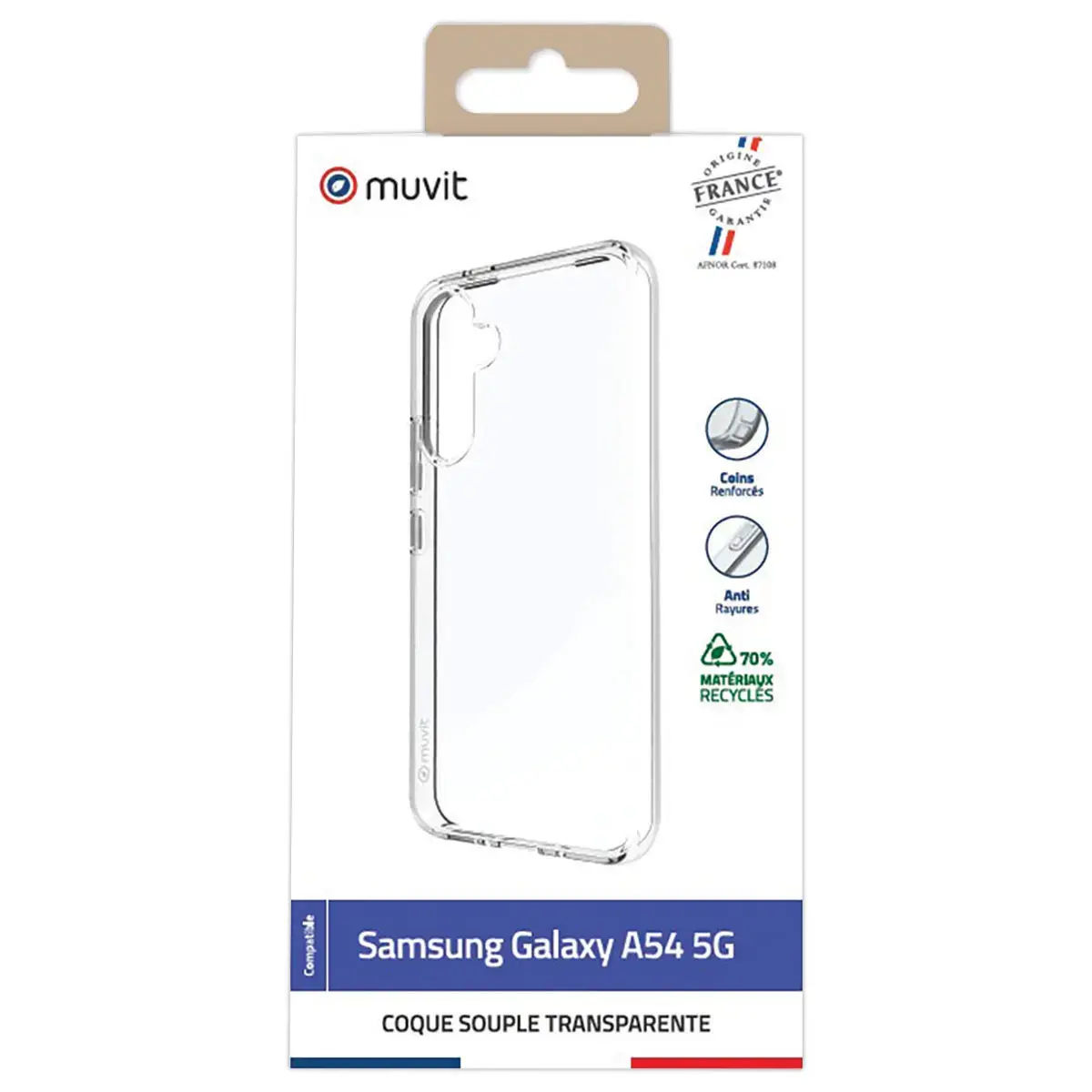 Coque souple transparente pour SamsungGalaxy A54 5G