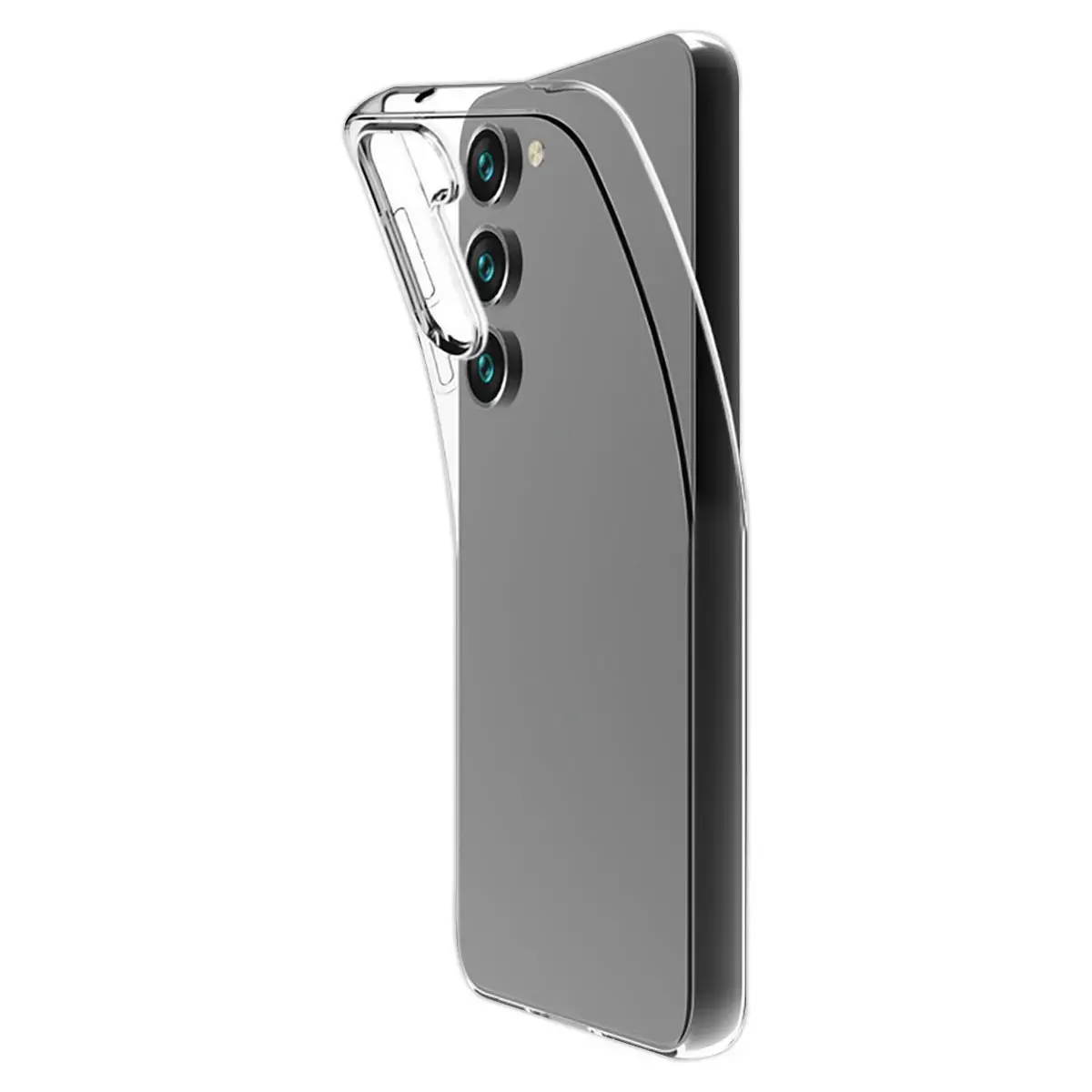 Coque souple transparente pour SamsungGalaxy S23 