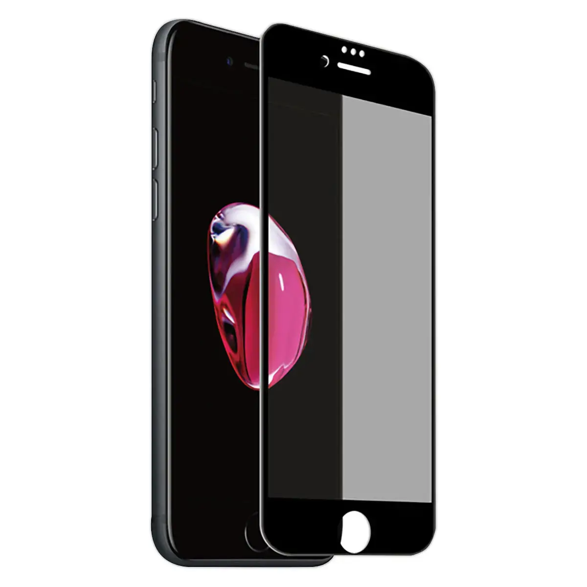 Verre tremp&eacute; pour iPhone SE/8/7/6S/6 