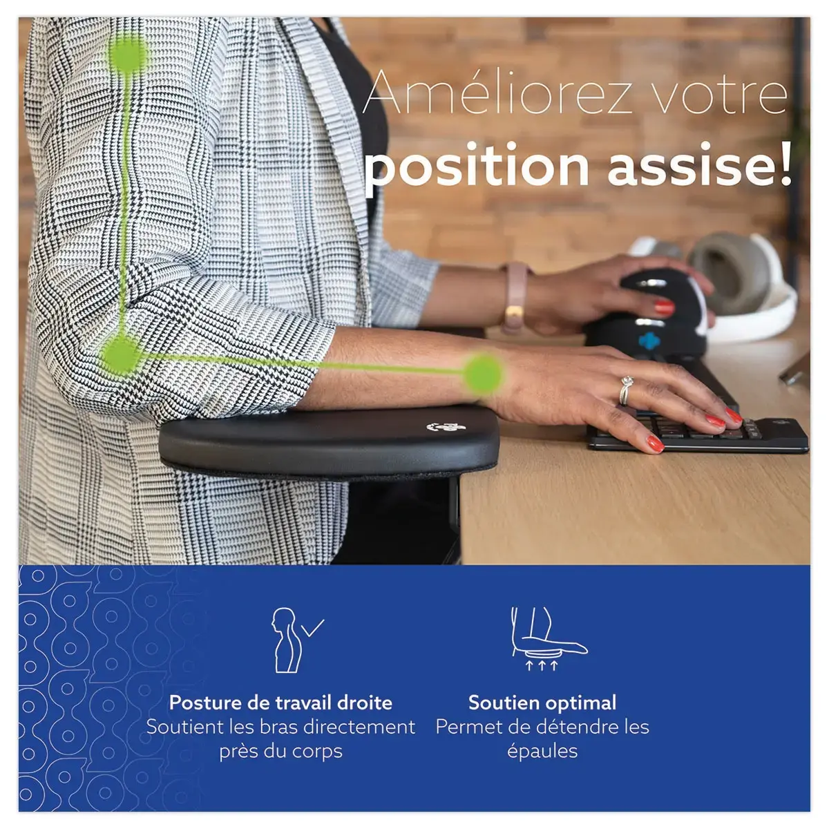 Le support avant-bras ergonomique R-Go Tools