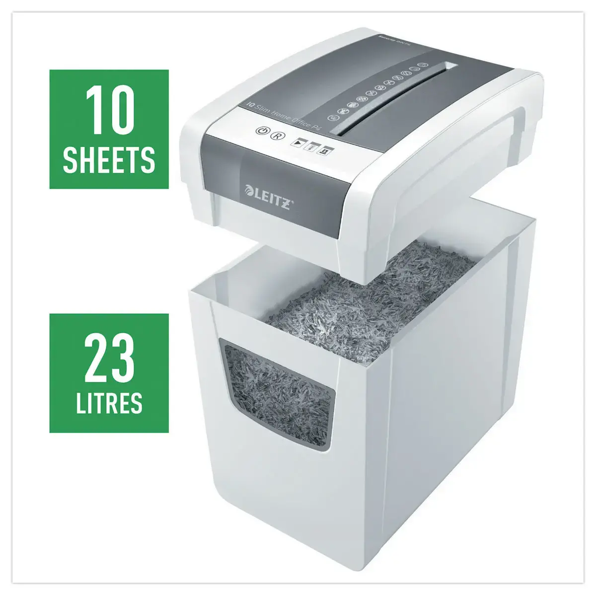 Destructeur de documents manuel Leitz IQ Slim Home Office
