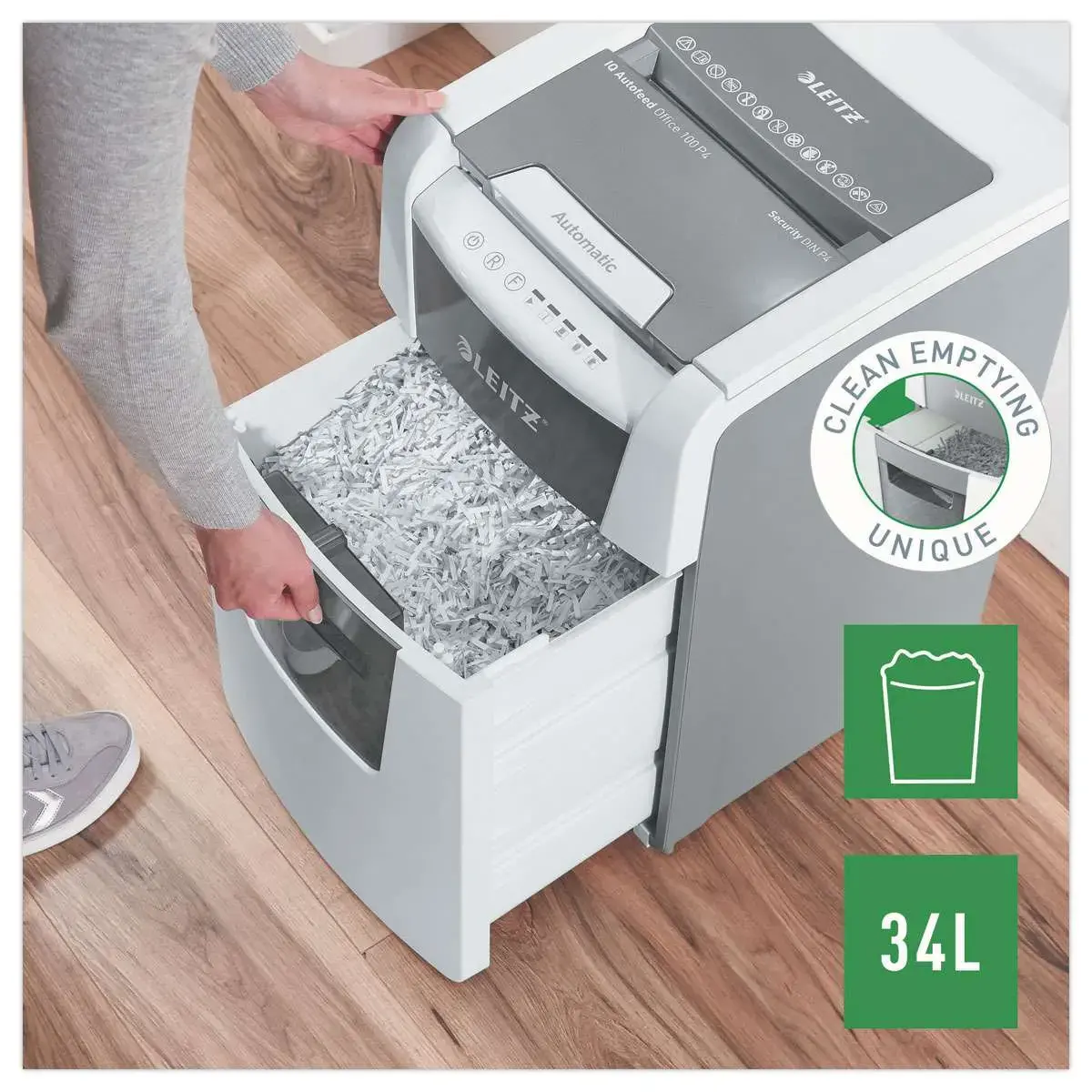 Destructeur de documents automatique Leitz 