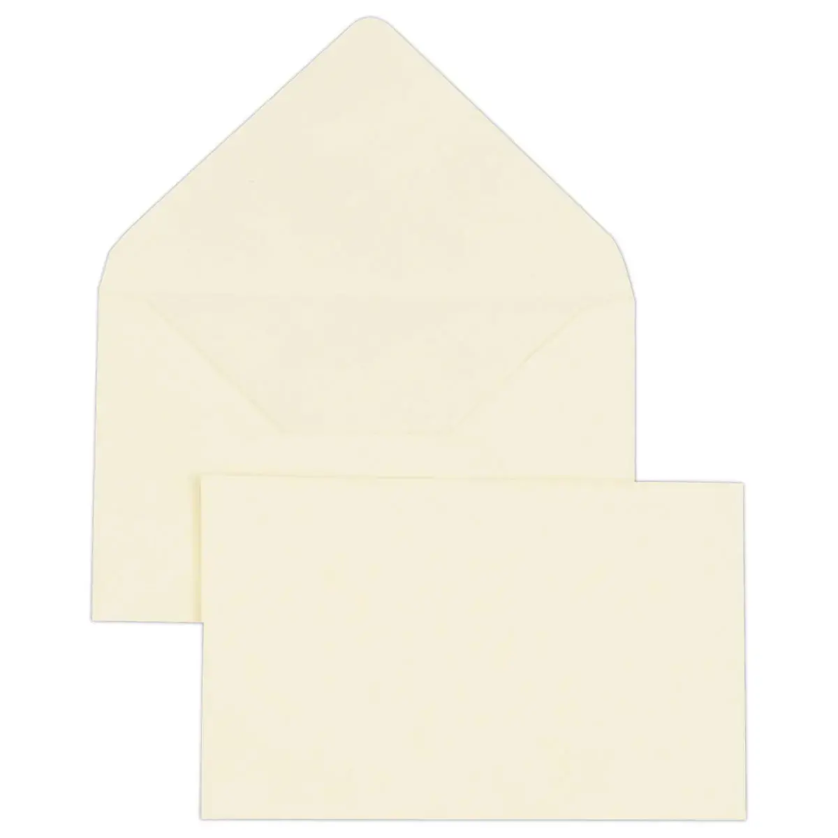 1000 Enveloppes élections 90x140mm 80g jaunes