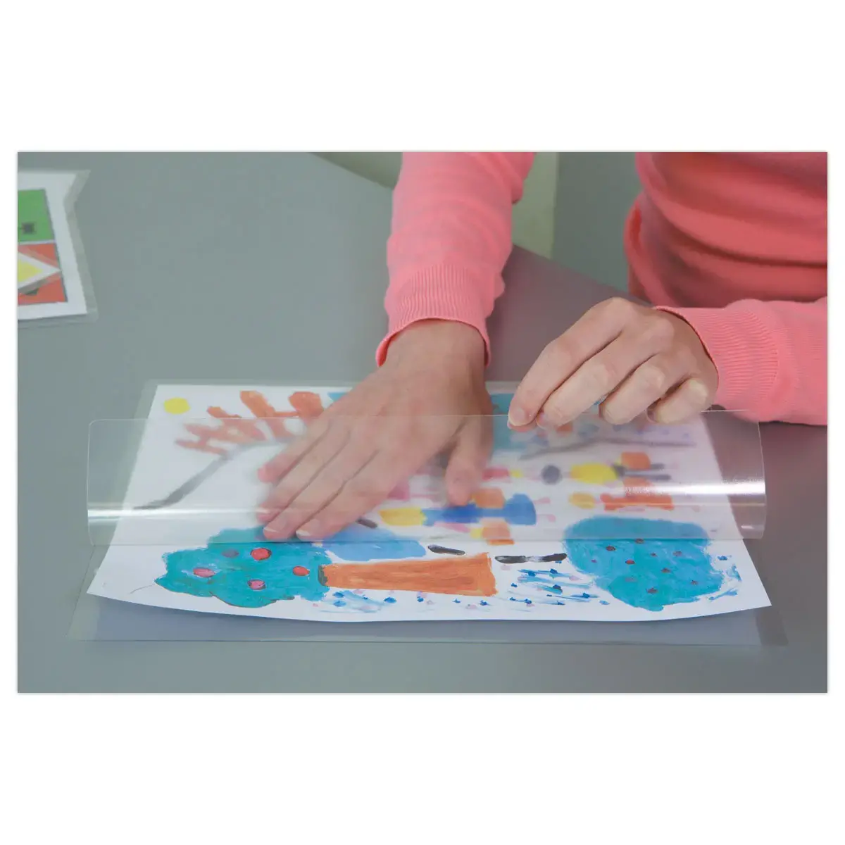 10 Pochettes de plastification à froid A4