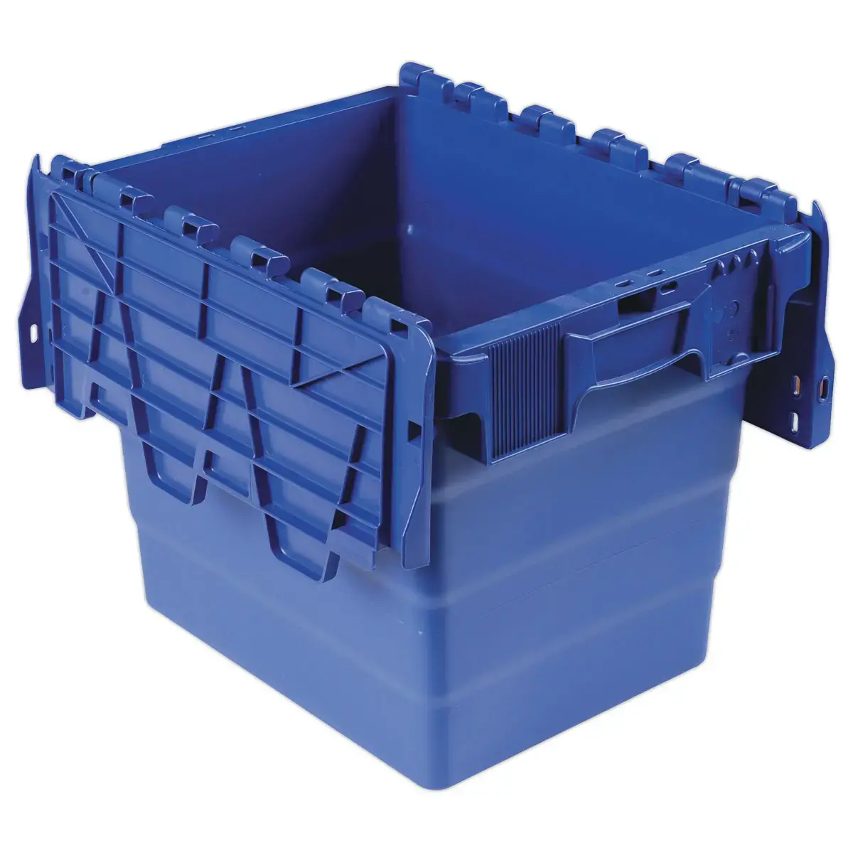 Bac navette gerbable 27 litres bleu