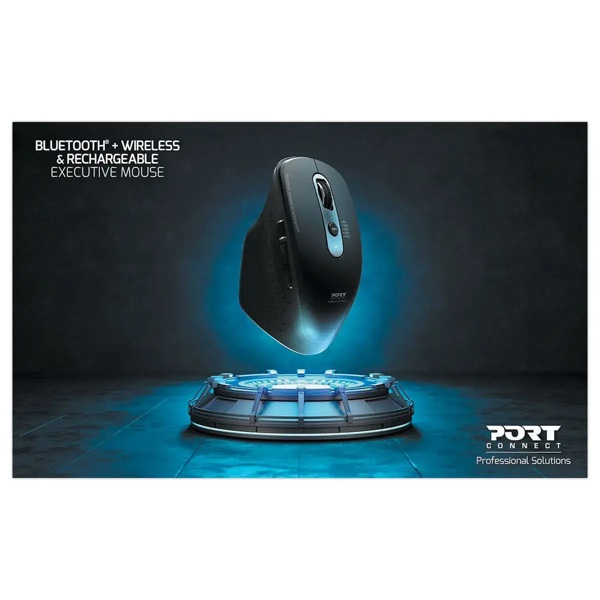 Souris professionnelle Bluetooth sans fil rechargeable 