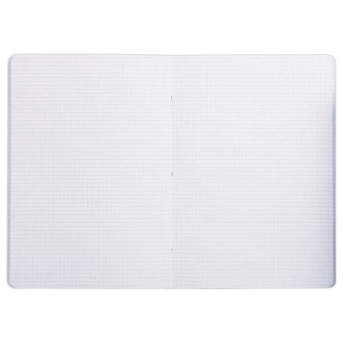 Cahier piqu&eacute; A4 96 pages petits carreaux - couleur al&eacute;atoire 