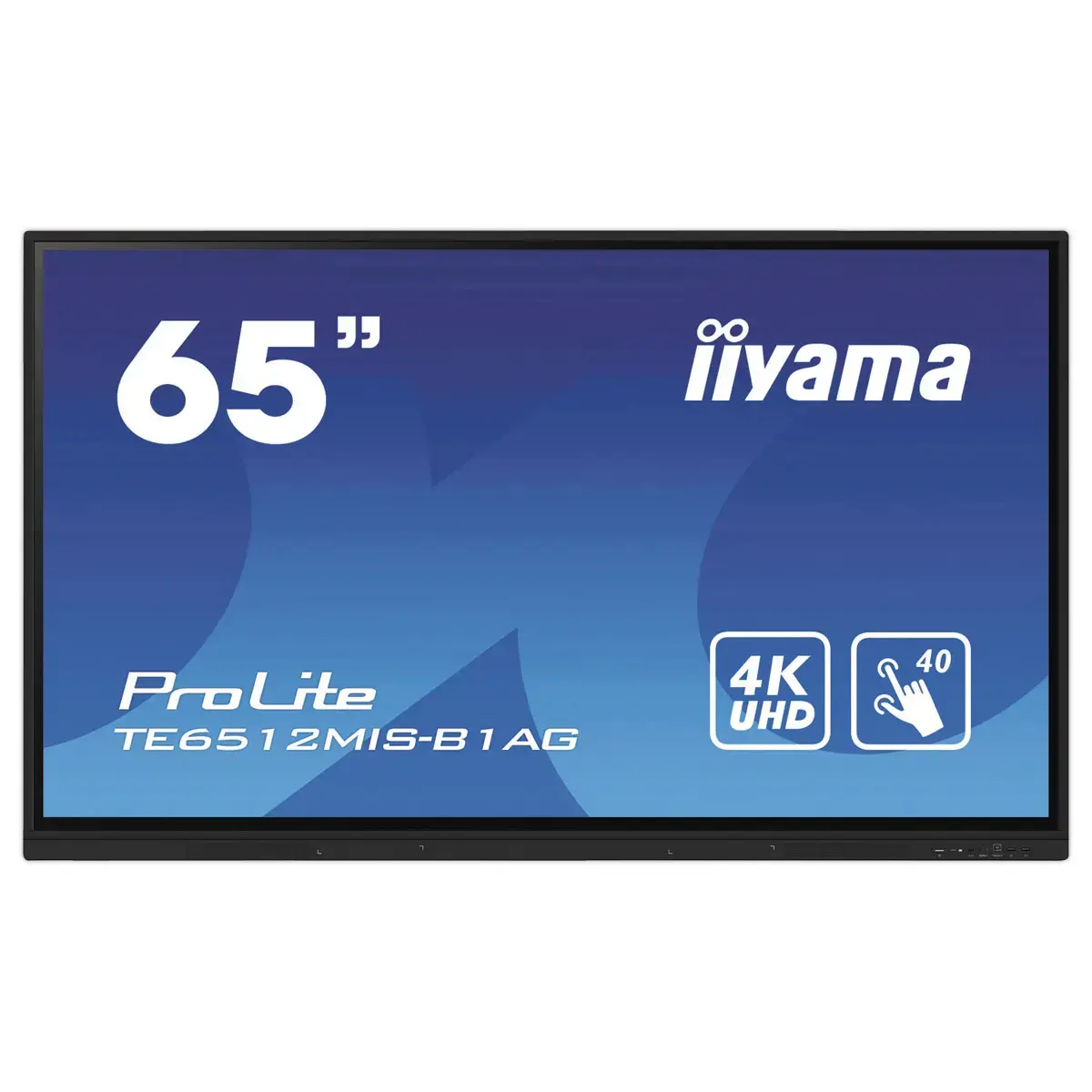 Ecran tactile int&eacute;ractif 4K UHD 65" - IIYAMA 
