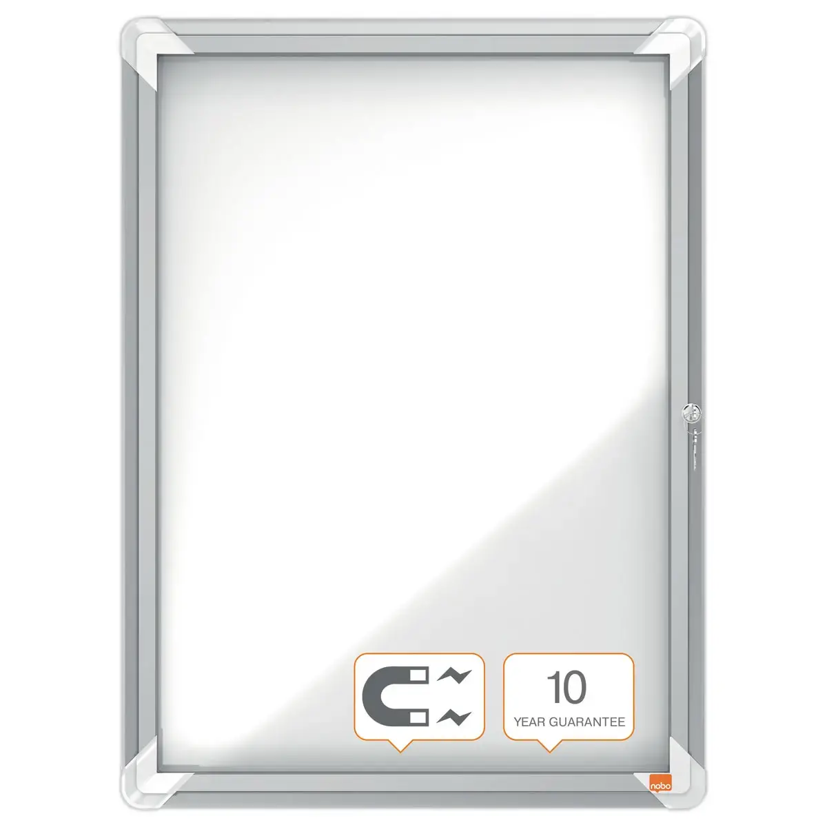 Vitrine d'int&eacute;rieur magn&eacute;tique - 4 x A4 - NOBO 