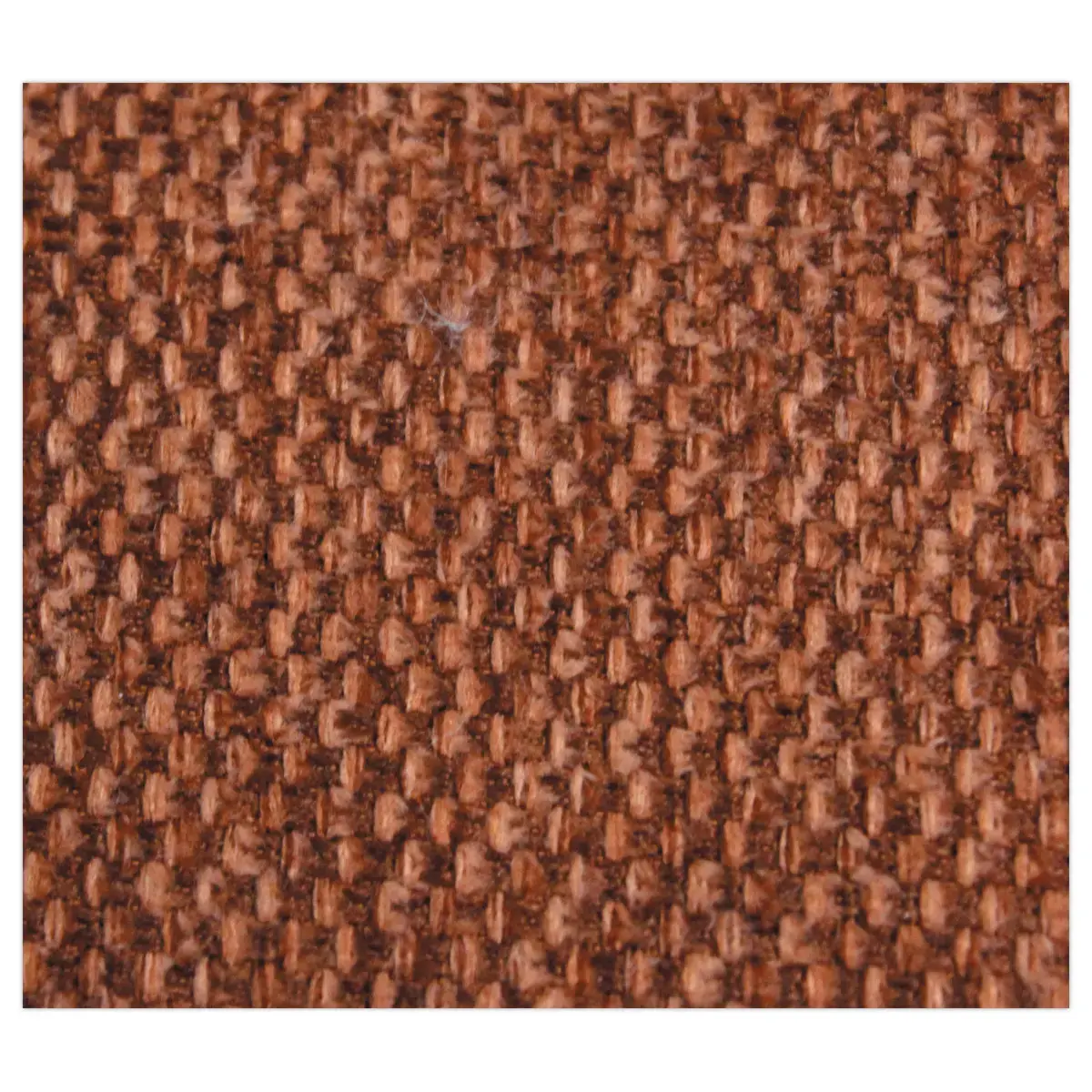 2 Fauteuils Tissu terracotta pi&eacute;tement &agrave;roulettes mont&eacute;s 