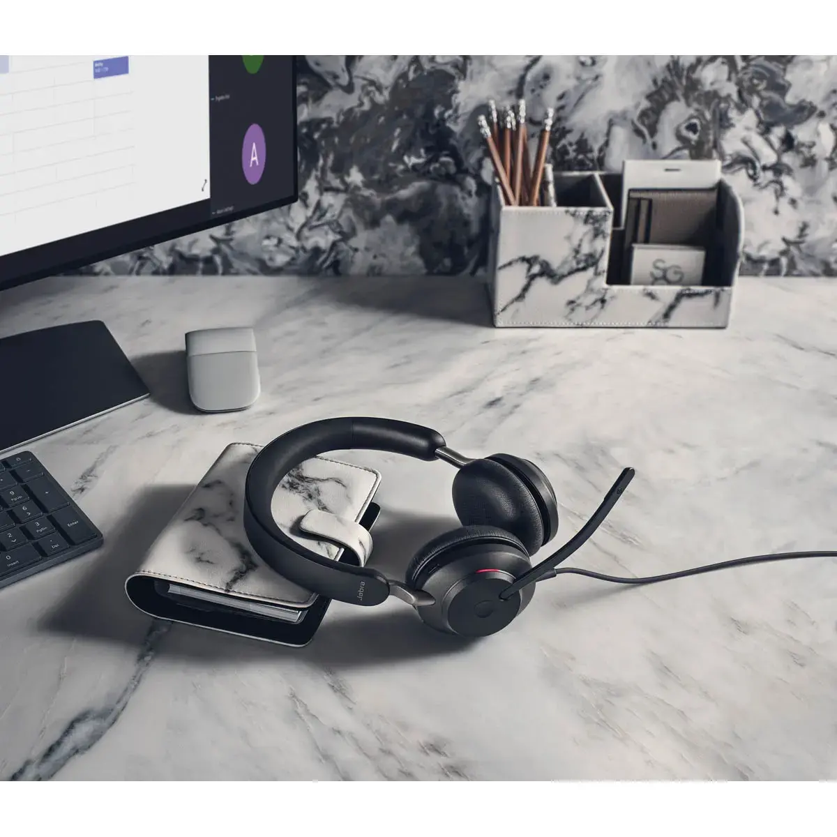 Casque filaire Jabra Evolve2 40 SE MS Stéréo