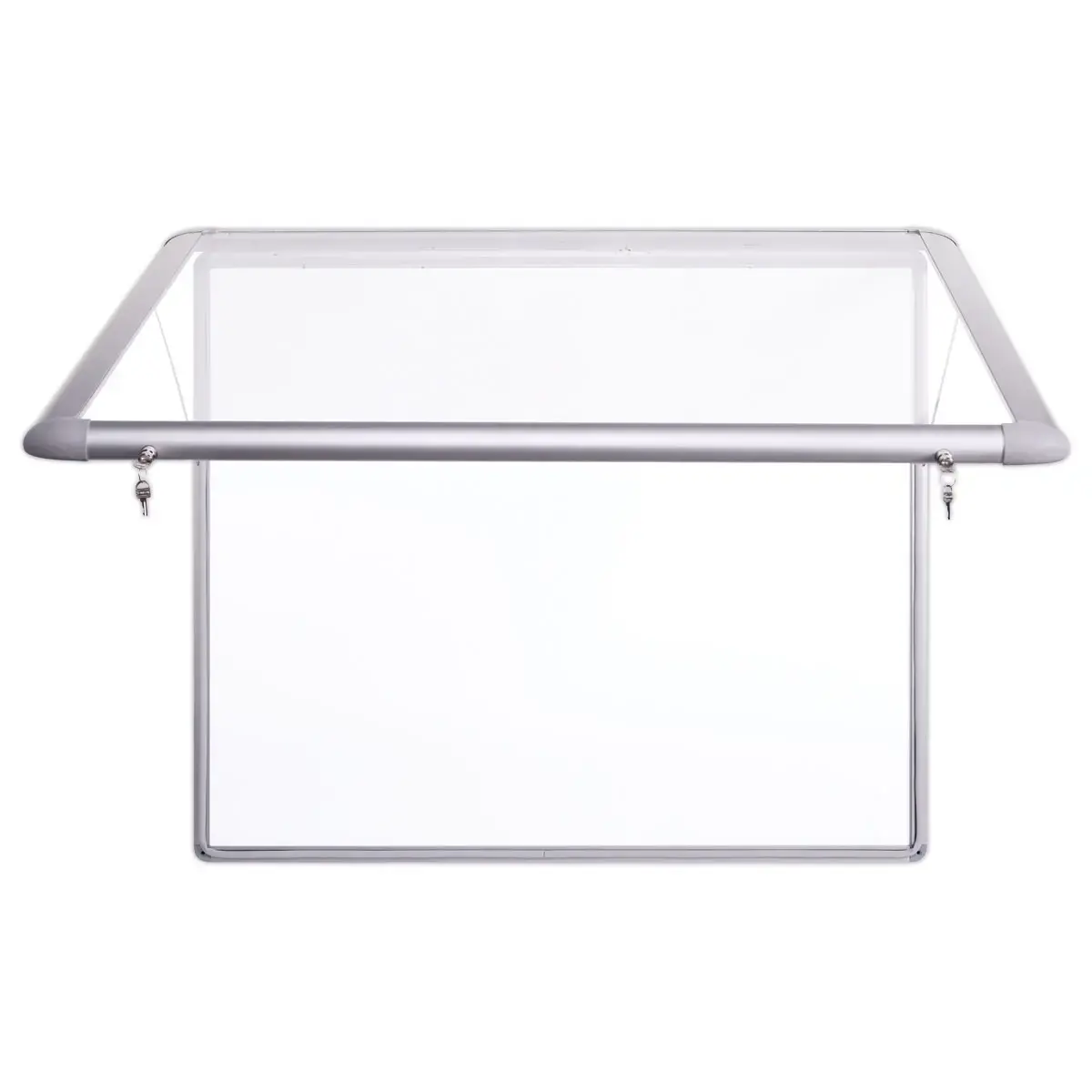 Vitrine d'extérieur étanche porte relevable 6A4