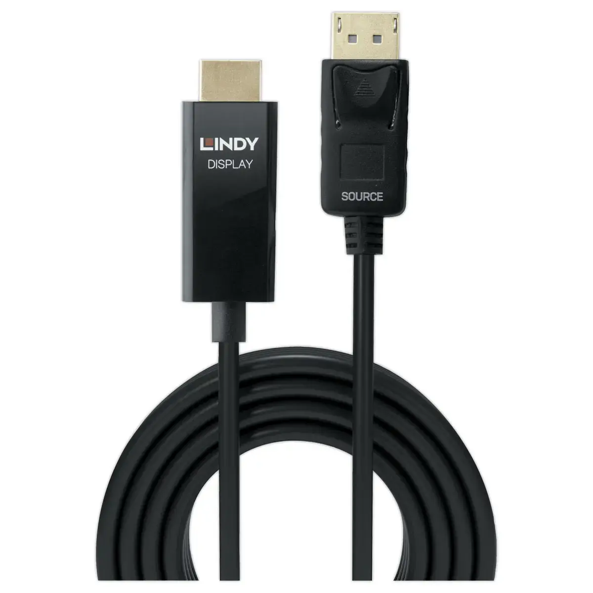 Câble actif DisplayPort vers HDMI avec HDR - 1m - LINDY