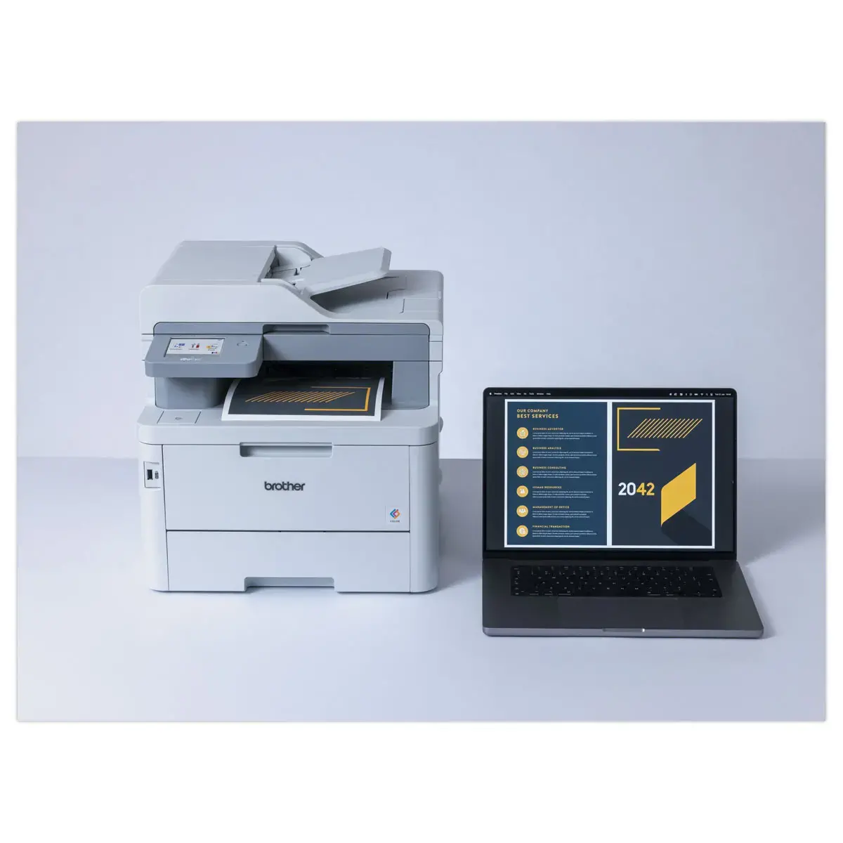 Multifonction laser 4-en-1 couleur BROTHER MFC-L8390CDW