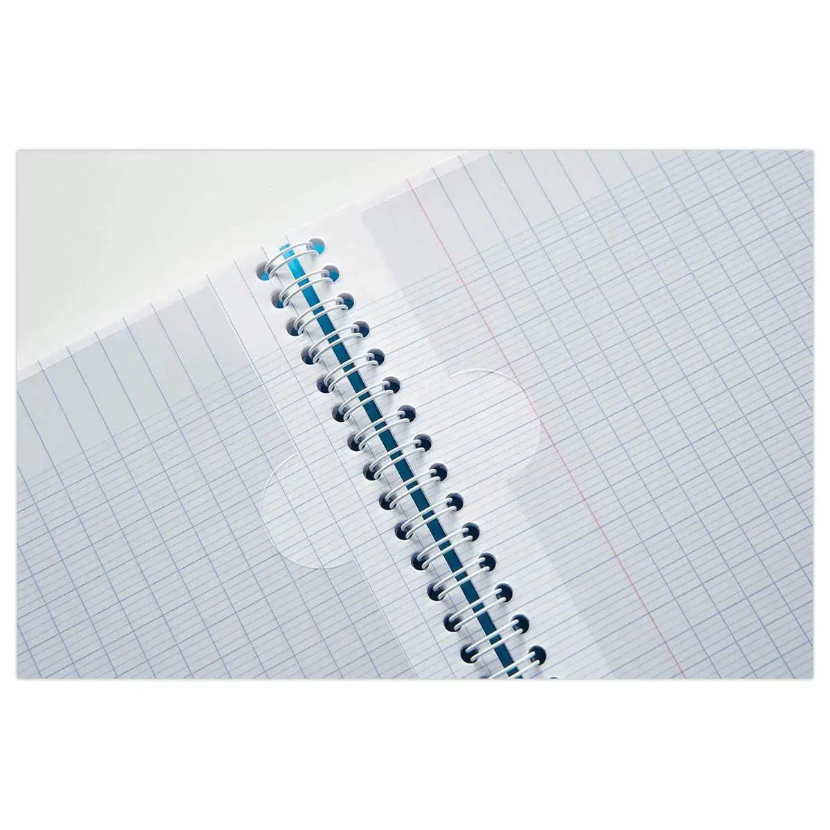 Cahier spirale 160p KOVERBOOK A4+ 22,9x29,7cm SEYES perfo 4 trous 