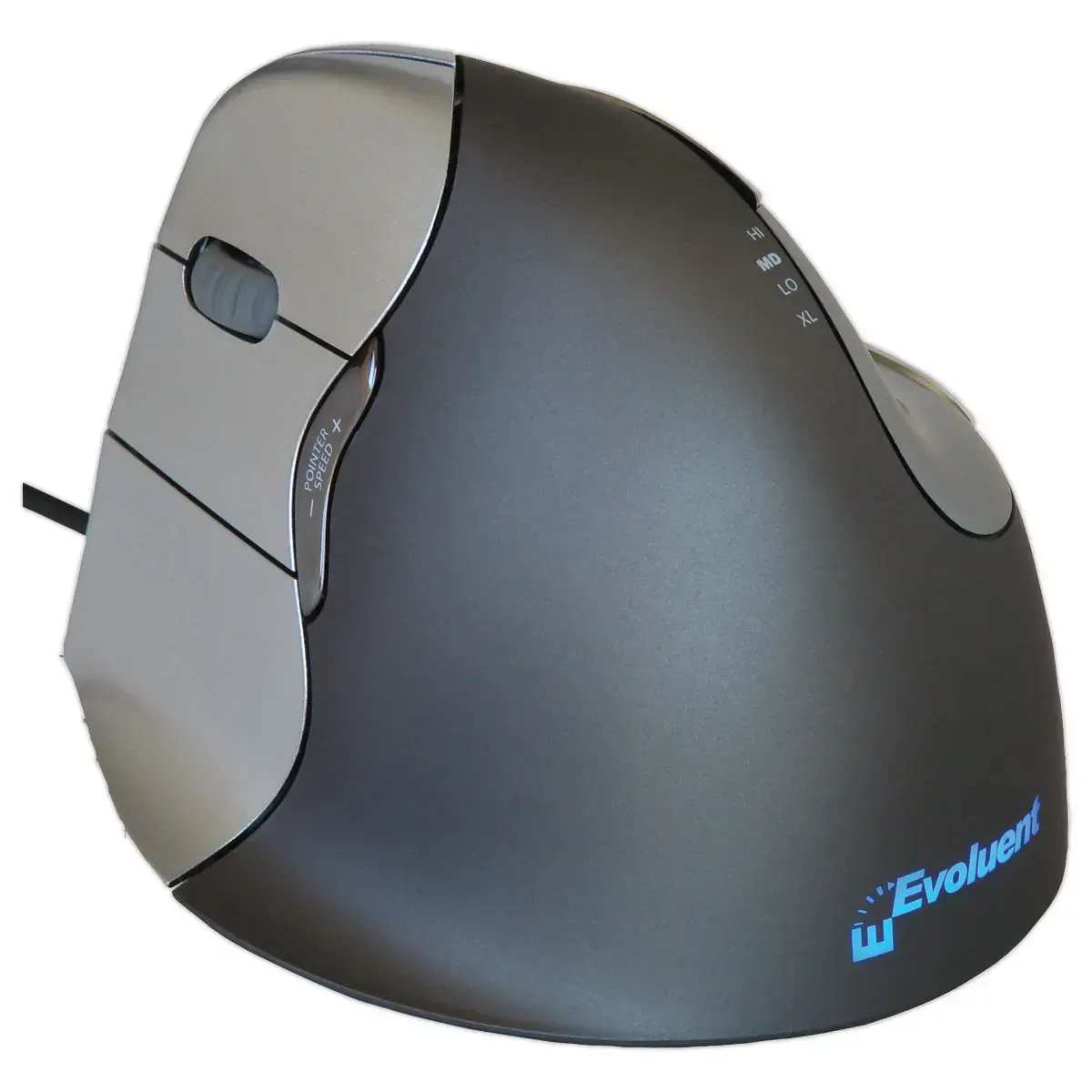 Souris ergonomique verticale filaire Evoluent 4 gaucher