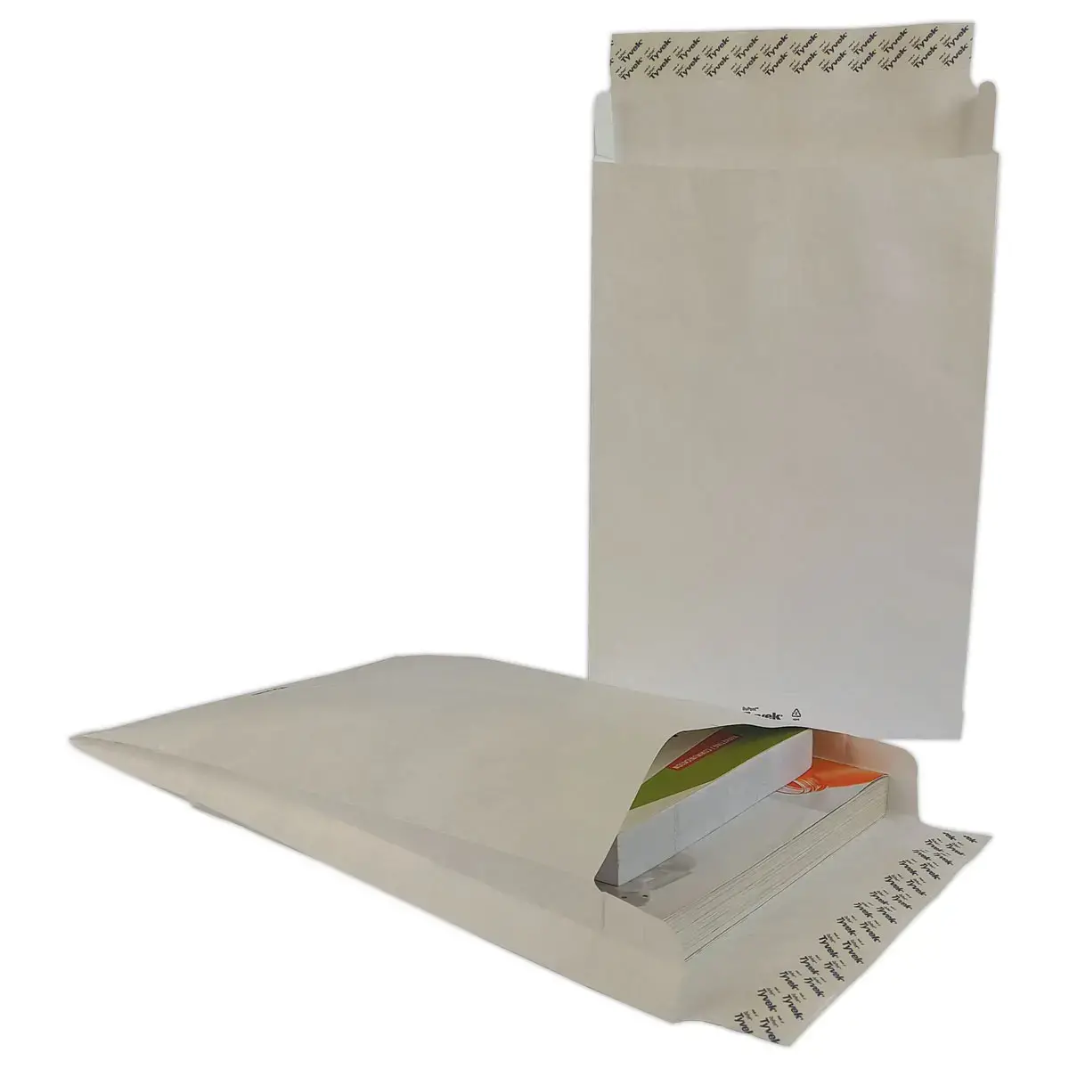 20 Pochettes TYVEK blanc indéchirable 229x324 mm à soufflet 38 mm