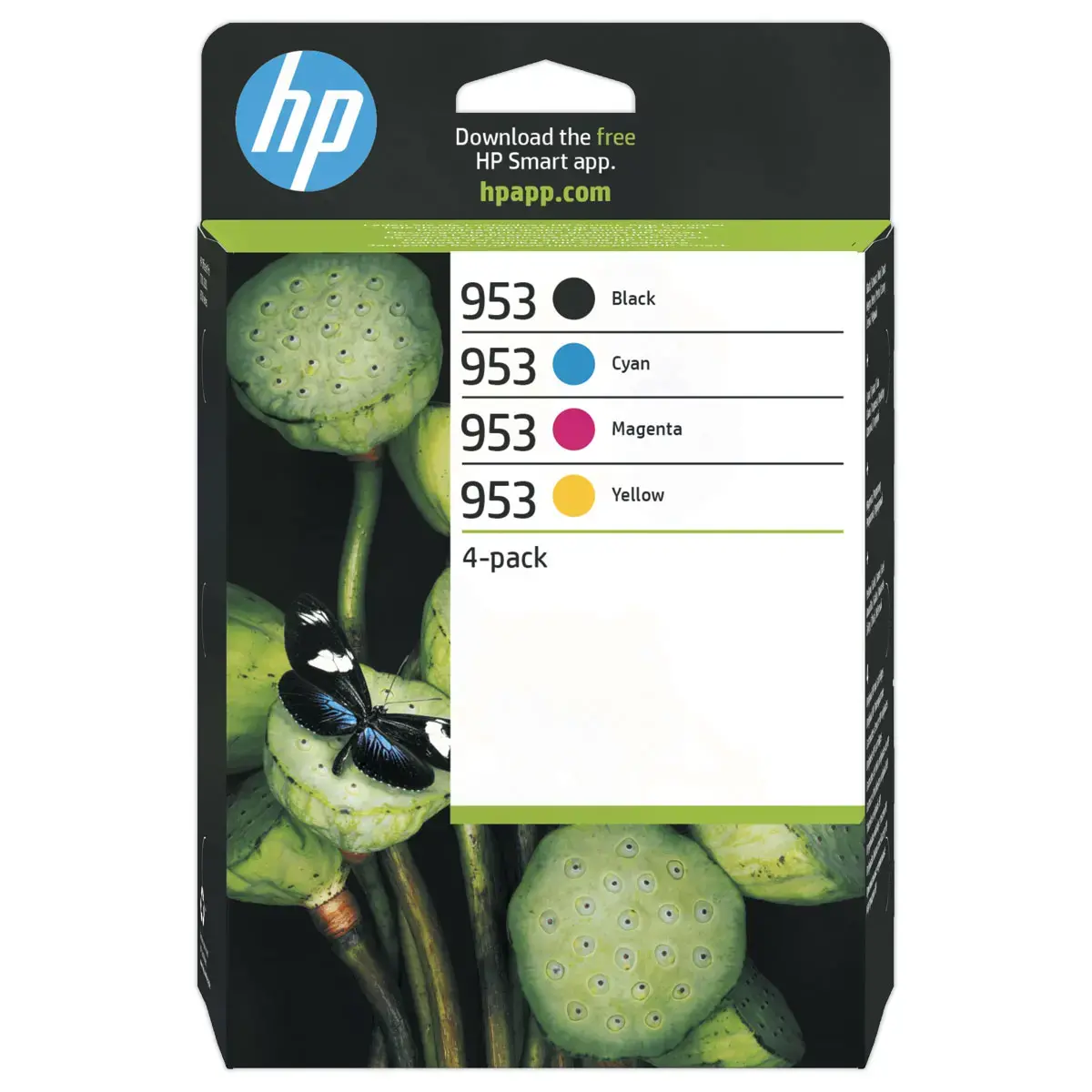 HP 953 cartouche d'encre 4 couleurs 6ZC69AE 