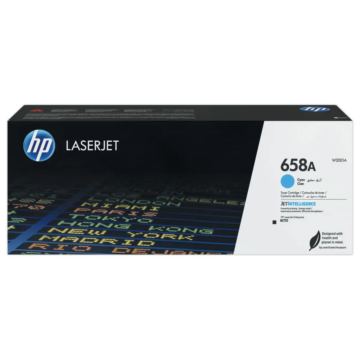 HP 658A W2001A toner cyan 