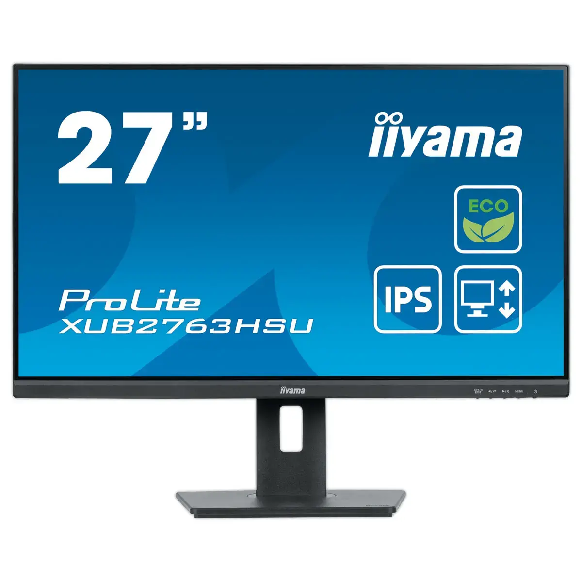 Moniteur IIYAMA 27" Green avec pied ergonomique réglable en hauteur