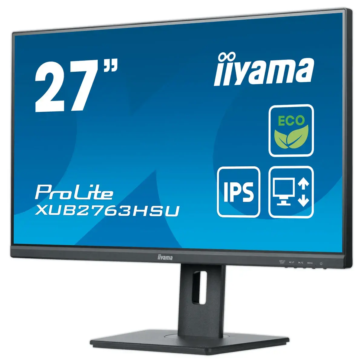 Moniteur IIYAMA 27" Green avec pied ergonomique réglable en hauteur
