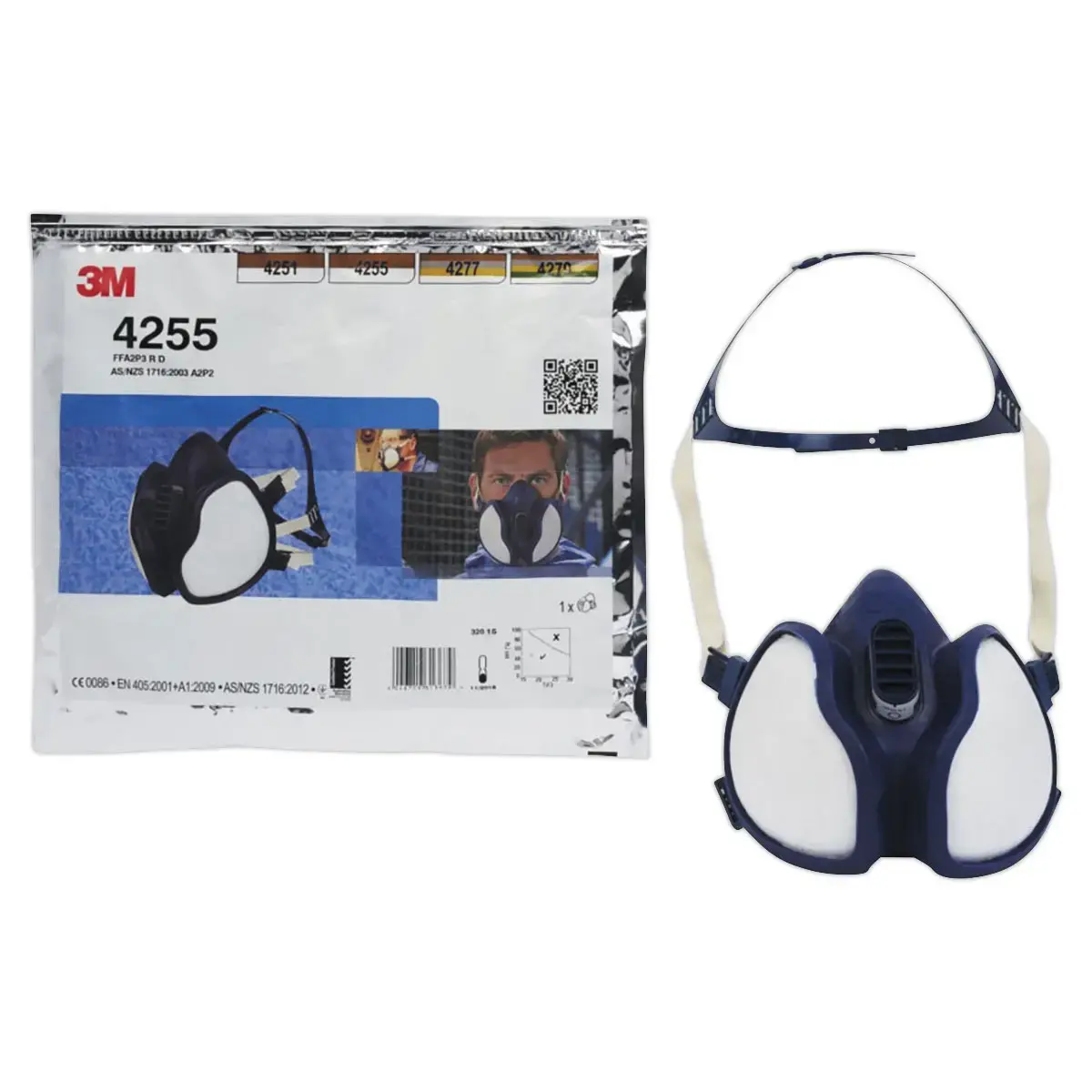 Demi-masque 4255 FFA2P3 R D - 3M