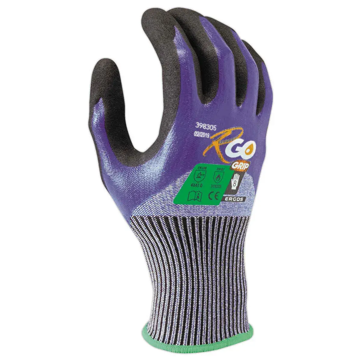 10 paires de gants manutention tricotés HPPE J13 - Taille 11 - RG