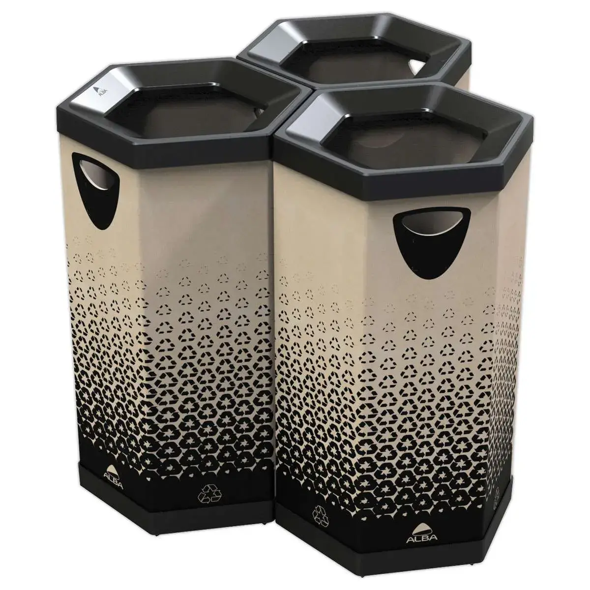 Poubelle en carton 100L