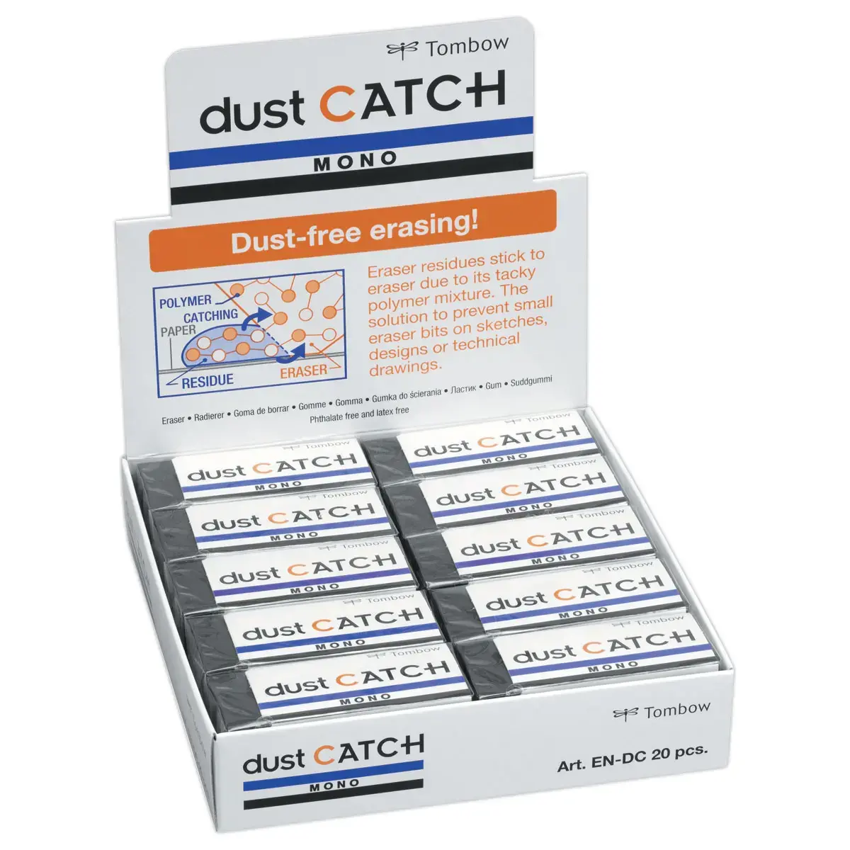 Gomme Dust Catch noire